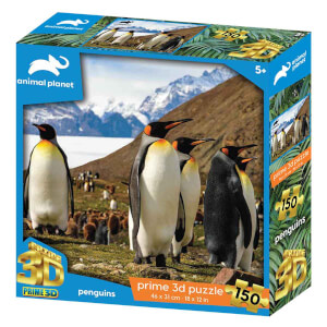 150 Parça 3D Puzzle: Penguenler 