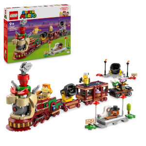 LEGO Super Mario Bowser Ekspres Treni 71437 - 9 Yaş ve Üzeri Çocuklar için Nintendo Karakteri İçeren Yaratıcı Oyuncak Yapım Seti (1392 Parça)