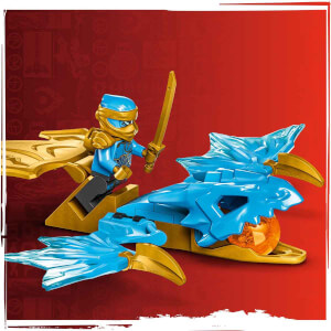 LEGO® NINJAGO® Nya'nın Yükselen Ejderha Vuruşu 71802 - 6 Yaş ve Üzeri Çocuklar için Nya Minifigürü İçeren Yaratıcı Oyuncak Yapım Seti (26 Parça)