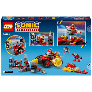 LEGO Sonic the Hedgehog Super Sonic, Egg Drillster’a Karşı 76999 – 8 Yaş ve Üzeri Çocuklar İçin Shadow ve Dr. Eggman Karakterleri İçeren Yaratıcı Oyuncak Yapım Seti (590 Parça)