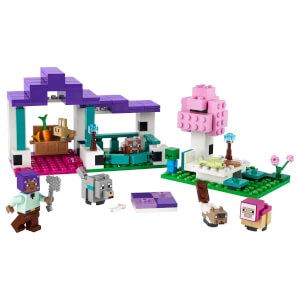 LEGO® Minecraft® Hayvan Barınağı 21253 - 7 Yaş ve Üzeri Macera Oyunları Yedi Çocuk İçin 6 Adet Minecraft Hayvan Figürü İçeren Yaratıcı Oyuncak Yapım Seti (206 Parça)