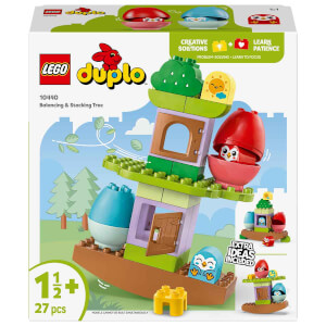 LEGO DUPLO Denge ve Dizme Ağacı 10440 - 18 Ay ve Üzeri Küçük Çocuklar için Eğitici Oyuncak Yapım Seti (27 Parça)