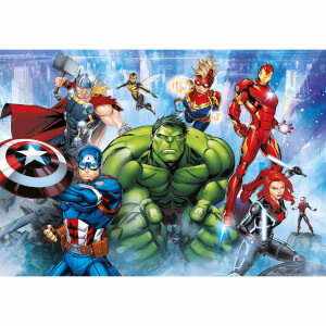 180 Parça Supercolor Puzzle: Marvel Avengers