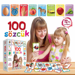 Circle Toys İlk 100 Sözcük İngilizce Türkçe Kartlar
