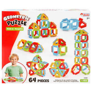 Geometrik Puzzle 64 Parça