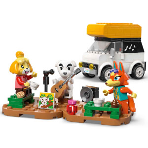 LEGO Animal Crossing K.K. Meydan Konseri 77052 - 7 Yaş ve Üzeri Çocuklar İçin Kafe ve Araç İçeren Oyuncak Yapım Seti (550 Parça)