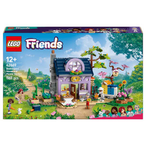 LEGO Friends Arıcıların Evi ve Çiçek Bahçesi 42669 - 12 Yaş ve Üzeri Gençler için Mini Bebek İçeren Yaratıcı Oyuncak Yapım Seti (1161 Parça)