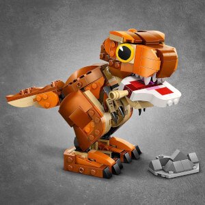 LEGO Jurassic World Küçük Eatie: T. rex 76967 - 7 Yaş ve Üzeri Çocuklar için Dinozor İçeren Yaratıcı Oyuncak Yapım Seti (317 Parça)