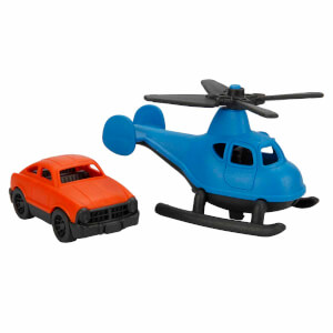 Minibo Minik Taşıtlar 2’li Paket (Mavi Helikopter)