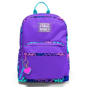 Coral High Leopar Desenli Okul Çantası 23632