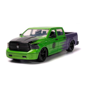 1:24 Marvel Avengers 2014 RAM 1500 Pickup Model Araba ve Hulk Figür