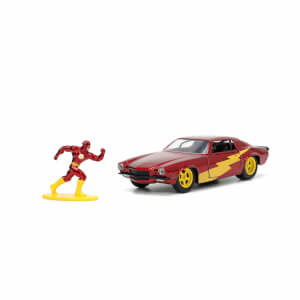 1:32 1973 Chevrolet Camaro Model Araba The Flash Figür