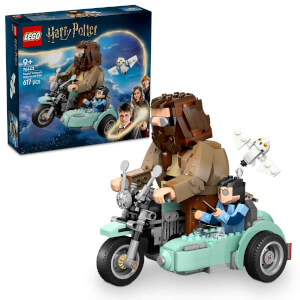 LEGO Harry Potter Hagrid ve Harry’nin Motosiklet Yolculuğu 76443 - 9 Yaş ve Üzeri Çocuklar ve Yetişkinler için Koleksiyonluk Yaratıcı Oyuncak Yapım Seti (617 Parça)