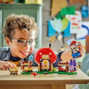 LEGO® Super Mario™ Nabbit Toad'un Dükkanında Ek Macera Seti 71429 -8 Yaş ve Üzeri Super Mario Hayranları İçin Koleksiyonluk Yaratıcı Oyuncak Yapım Seti (230 Parça)