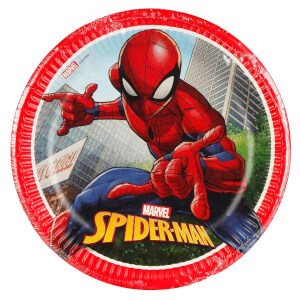 Spider-Man Crime Fighter Desenli Karton Tabak 8’li 