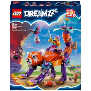 LEGO DREAMZzz Izzie’nin Düş Hayvanları 71481 – 8 Yaş ve Üzeri için Minifigür ve Hayvan Figürleri İçeren Yaratıcı Oyuncak Yapım Seti (328 Parça)