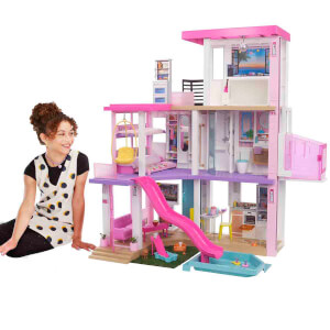 Sesli ve Işıklı Barbie'nin Rüya Evi Oyun Seti GRG93