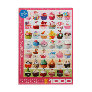 1000 Parça Puzzle : Cupcake Celebration 