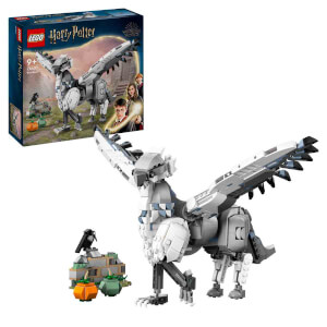 LEGO Harry Potter Şahgaga 76427 - 9 Yaş ve Üzeri Harry Potter Hayranları için Hipogrif Modeli Yapım Seti (723 Parça)