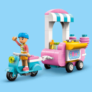 LEGO Friends Pamuk Şeker Standı ve Scooter 42643 - 6 Yaş ve Üzeri Çocuklar için Mini Bebek İçeren Yaratıcı Oyuncak Yapım Seti (110 Parça)