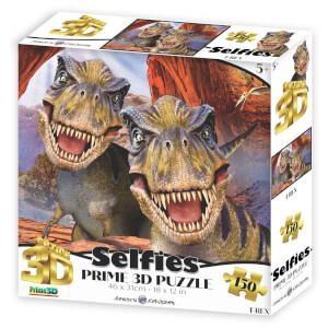 150 Parça 3D Puzzle: T-Rex Selfie