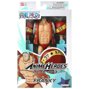 Anime Heroes One Piece Franky Eklemli Figür