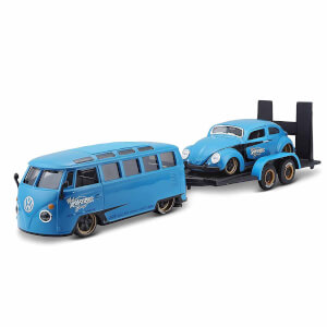 1:24 Volkswagen Van Samba ve Beetle Model Araba