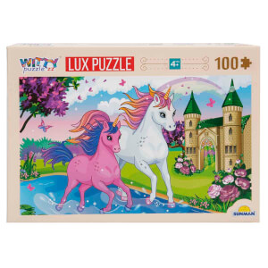 100 Parça Puzzle: Unicorn