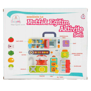 Bebeğimin İlk Mutfak Eğitim Aktivite Seti 