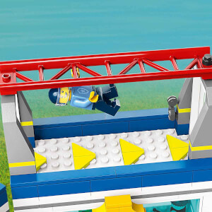  LEGO City Polis Eğitim Akademisi 60372 - 6 Yaş ve Üzeri Çocuklar için Eğlenceli bir Engelli Parkur İçeren Oyuncak Yapım Seti (823 Parça)