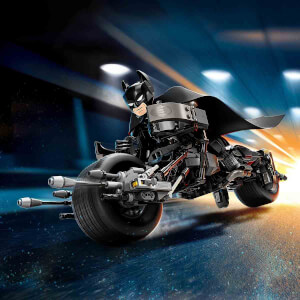 LEGO DC Batman: Batman Yapım Figürü ve Bat-Pod Motosiklet 76273 - 12 Yaş ve Üzeri Süper Kahraman Sevenler için Kara Şövalye Süper Kahraman Model Yapım Seti (713 Parça)