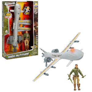 Sesli ve Işıklı The Corps High Altitude Askeri Oyun Seti - Jet