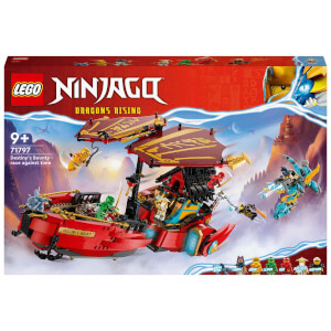 LEGO® NINJAGO® Destiny’s Bounty – zamana karşı yarış 71797 - 9 Yaş ve Üzeri Çocuklar için 2 Ejderha İçeren Yaratıcı Oyuncak Yapım Seti (1739 Parça)