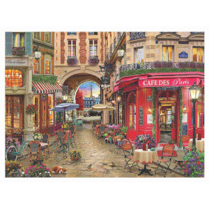 1000 Parça Puzzle: Paris Cafe