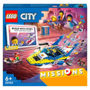 LEGO City Su Polisi Dedektif Görevleri 60355 
