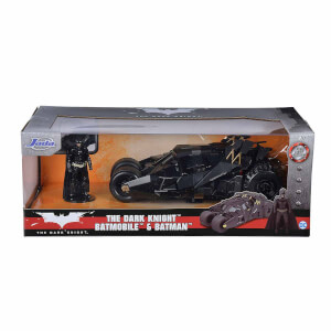 1:24 Batman The Dark Knight Batmobile Araba ve Batman Figürü