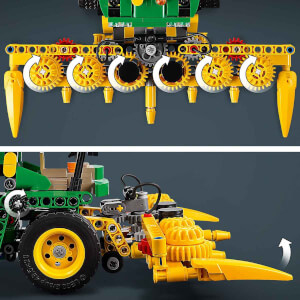 LEGO® Technic John Deere 9700 Silaj Makinesi 42168 - 9 Yaş ve Üzeri Çocuklar için Tarım Aracı İçeren Koleksiyonluk Yaratıcı Oyuncak Model Yapım Seti (559 Parça)