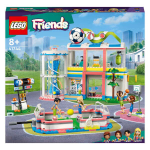 LEGO Friends Spor Merkezi 41744 - Sporu, Model Yapımını ve Rol Yapma Faaliyetlerini Seven 8 Yaş ve Üzeri Çocuklar için Oyuncak Yapım Seti (832 Parça)