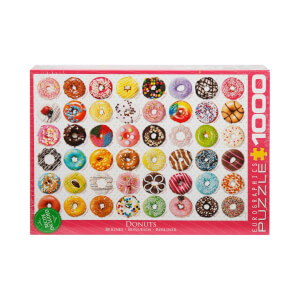 1000 Parça Puzzle : Donuts Tops