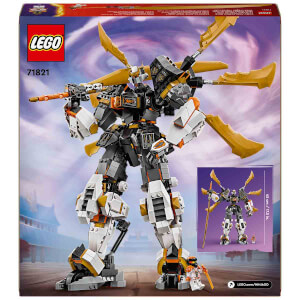 LEGO NINJAGO Cole’un Titan Ejderha Robotu 71821 – 12 Yaş ve Üzeri İçin Cole Minifigürü İçeren Yaratıcı Oyuncak Yapım Seti (1055 Parça)