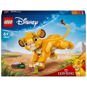 LEGO Disney Yavru Aslan Kral Simba 43243 – 6 Yaş ve Üzeri Çocuklar İçin İnşa Edilebilen Yaratıcı Oyuncak Yapım Seti (222 Parça)