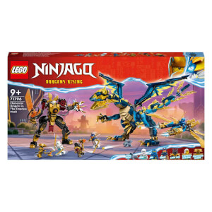  LEGO NINJAGO Element Ejderhası İmparatoriçe Robotuna Karşı 71796 - 9 Yaş ve Üzeri Çocuklar için 6 Minifigür İçeren Yaratıcı Oyuncak Yapım Seti (1038 Parça)