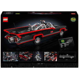 LEGO DC Batman: Klasik TV Dizisi Batmobile 76328 - Yetişkin Süper Kahraman Hayranları için Koleksiyonluk Yapım Seti (1822 Parça)