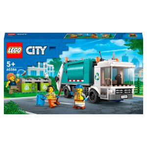 LEGO City Geri Dönüşüm Kamyonu 60386 - 5 Yaş ve Üzeri Çocuklar için Oyuncak Yapım Seti (261 Parça)