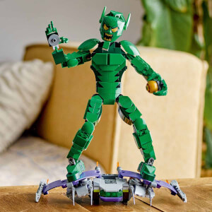 LEGO Marvel Green Goblin Yapım Figürü 76284 - 8 Yaş ve Üzeri Süper Kahraman Seven Çocuklar için Yaratıcı Oyuncak Yapım Seti (471 Parça)