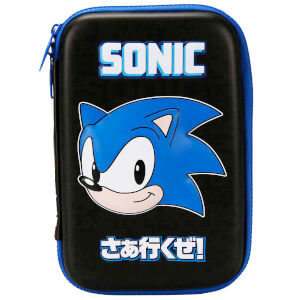 Sonic The Hedgehog Desenli Siyah Kalem Kutusu 3334