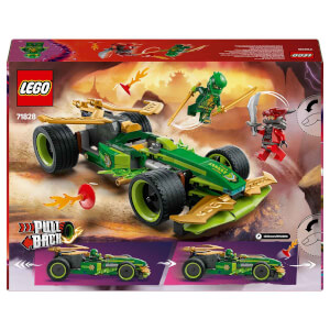 LEGO NINJAGO Lloyd’un Çek-Bırak Yarış Arabası 71828 - 7 Yaş ve Üzeri Çocuklar için Yaratıcı Oyuncak Yapım Seti (181 Parça)