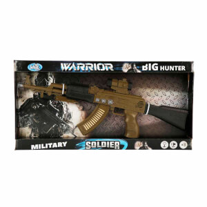 Warrior Big Hunter Sesli ve Işıklı Tüfek 