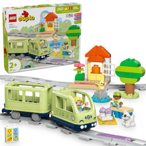 LEGO DUPLO Kasabası İnteraktif Macera Treni 10427 - Okul Öncesi Yaştaki Çocuklar için Eğitici Oyuncak Yapım Seti (57 Parça)