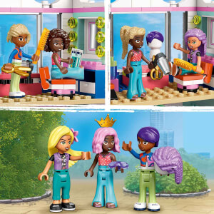 LEGO Friends Kuaför ve Aksesuar Mağazası 42662 - 7 Yaş ve Üzeri Çocuklar için Mini Bebek İçeren Yaratıcı Oyuncak Yapım Seti (347 Parça)